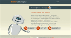 Desktop Screenshot of fastercampaigns.com